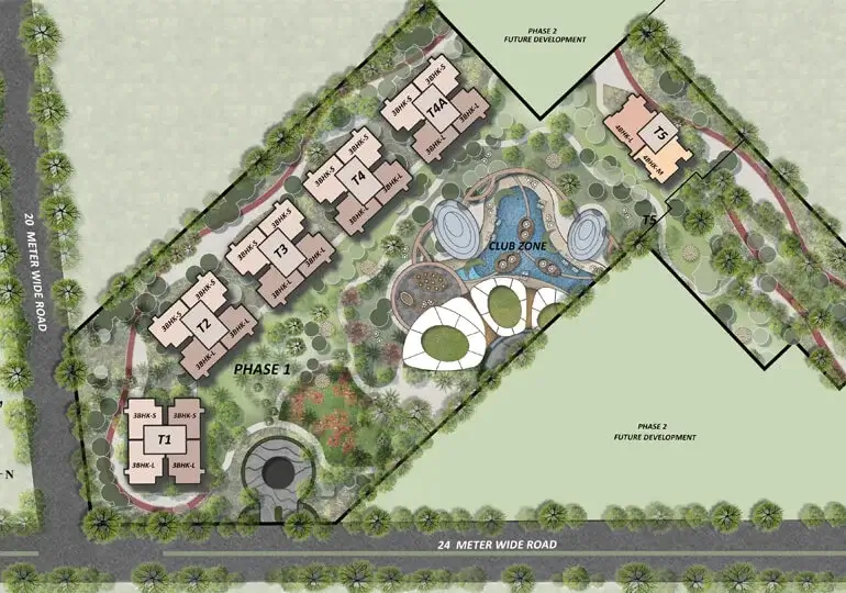 Oberoi Residences Gurugram Master Plan